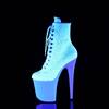 Pleaser - FLAMINGO1020LG Bottes de plateforme, Pole dance chaussures - Blanc Product image